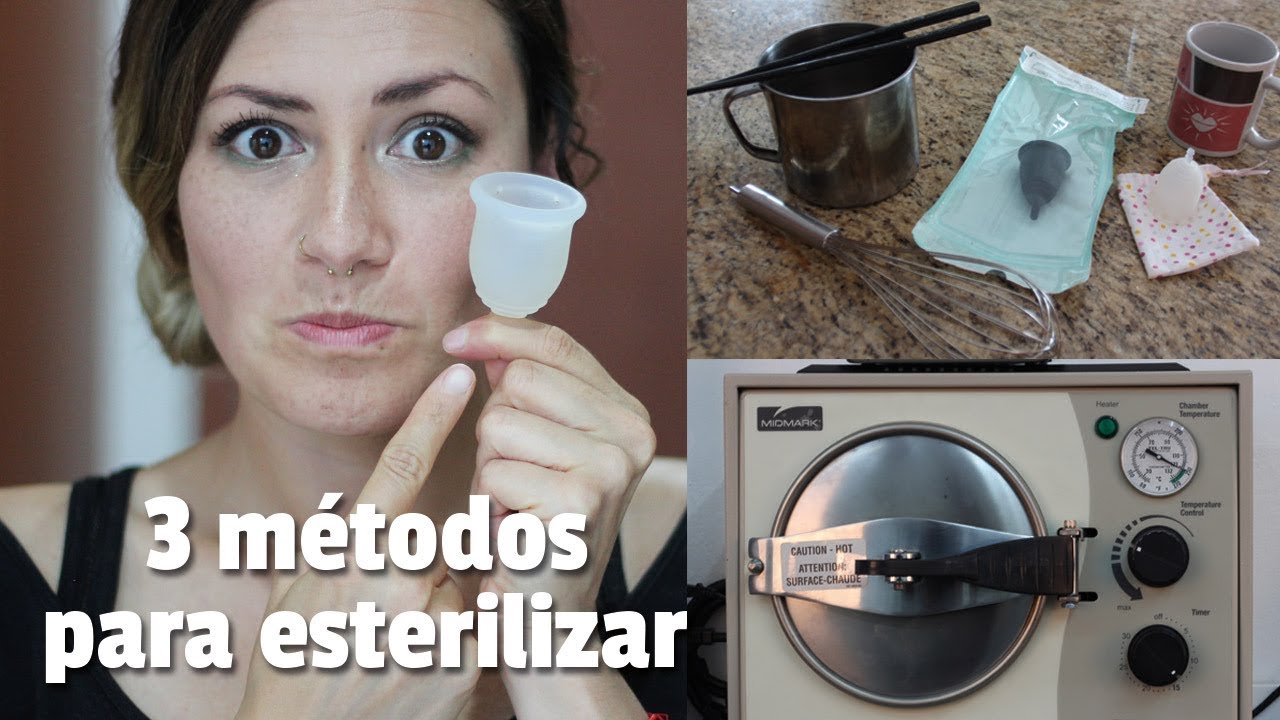 Esterilizar la copa menstrual (3 métodos)