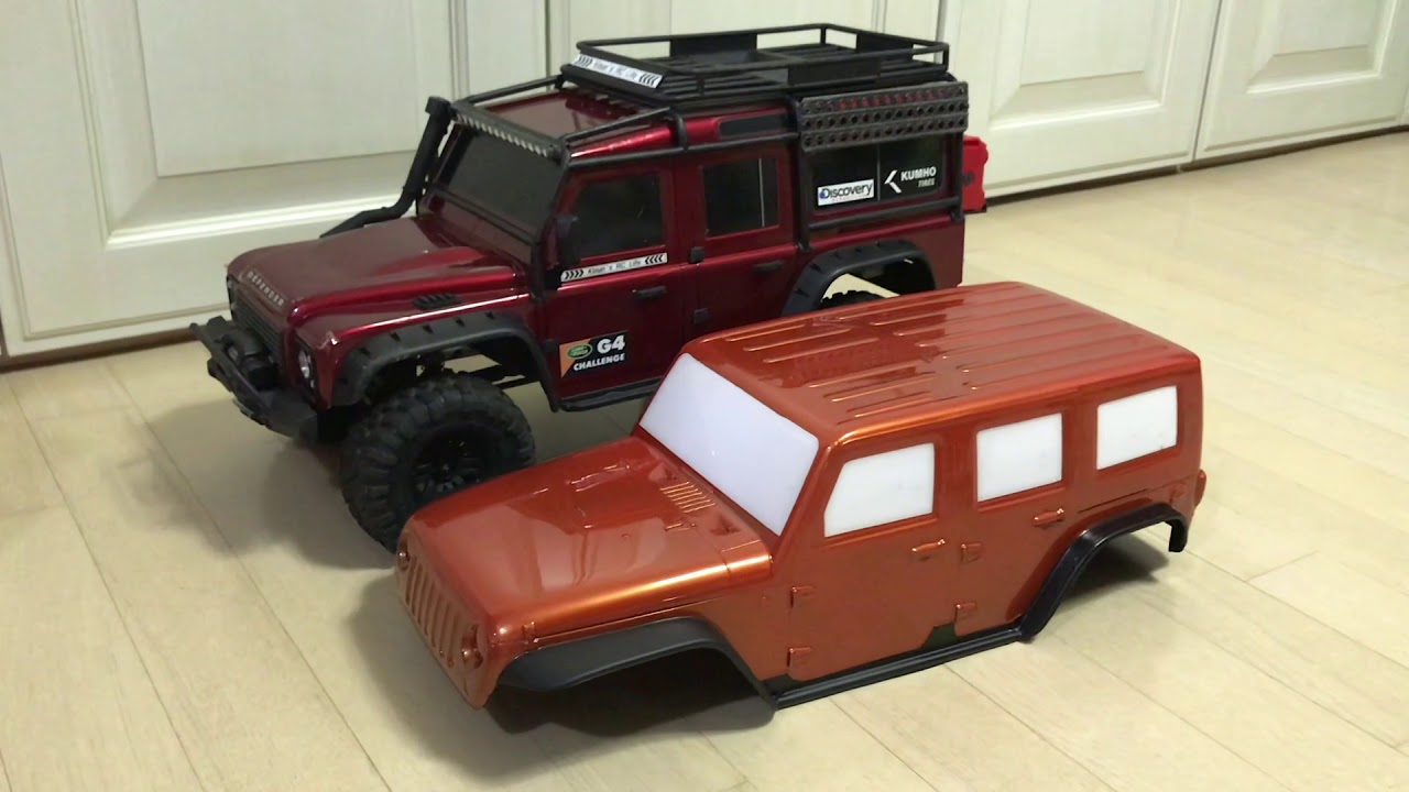 Traxxas TRX-4 | Proline Rubicon Boby | Making Video.