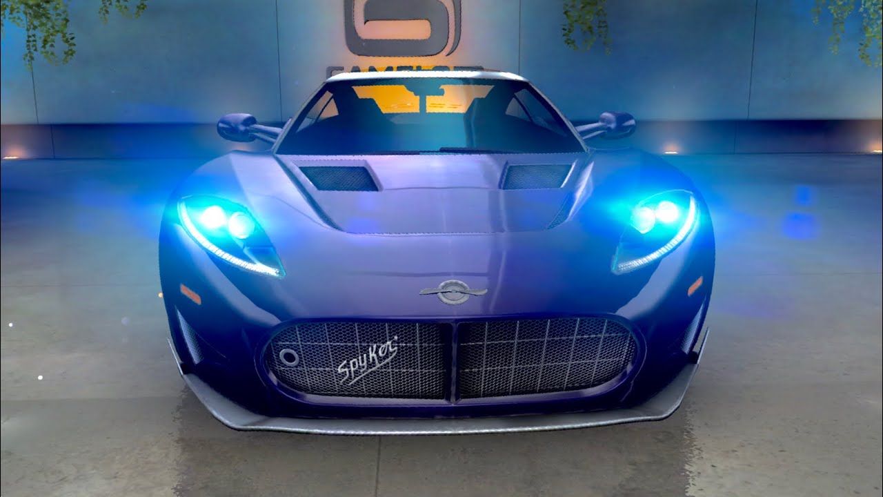Asphalt 8, Me wining SPYKER C8 PRELIATOR, ALPS