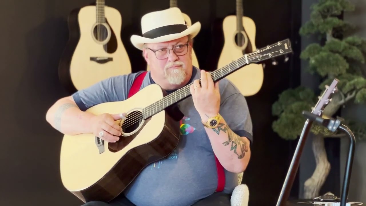 #04 J.P Cormier Playing Chet Atkins at Guitar Haus | Yamaha FG9 Clinic