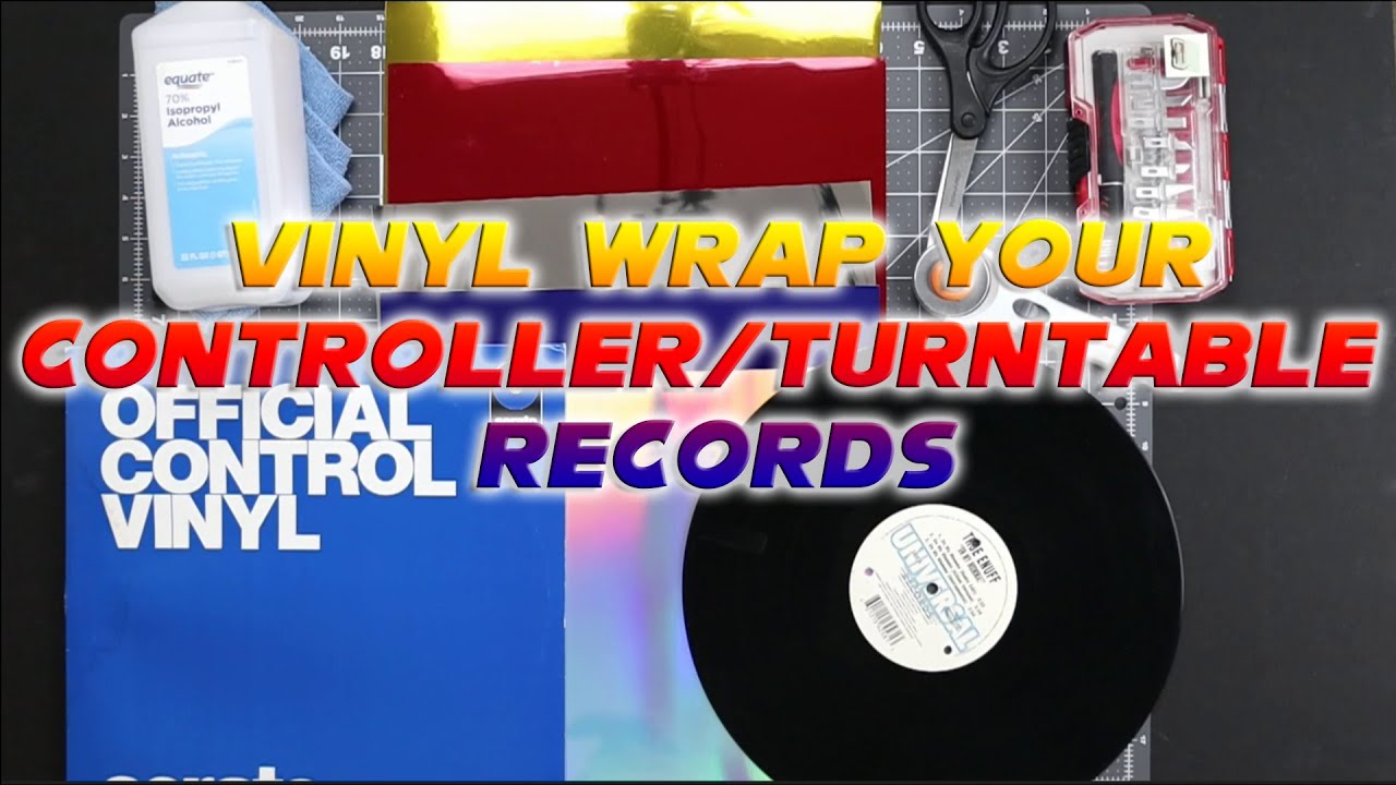 Customizing Vinyl Records for Rane Twelve, Numark CDX/HDX/X2, DENON, Rane One On A Budget