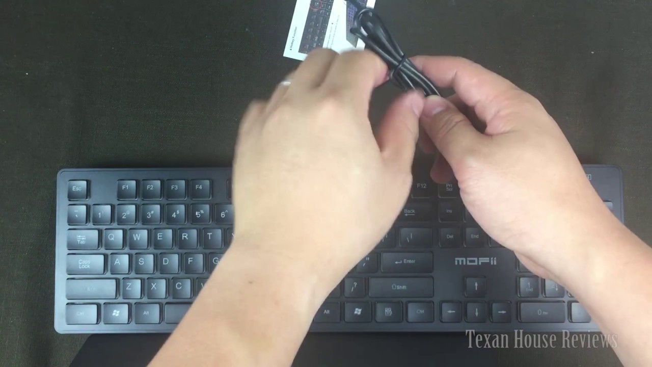 MOFII USB LED Backlit Keyboard