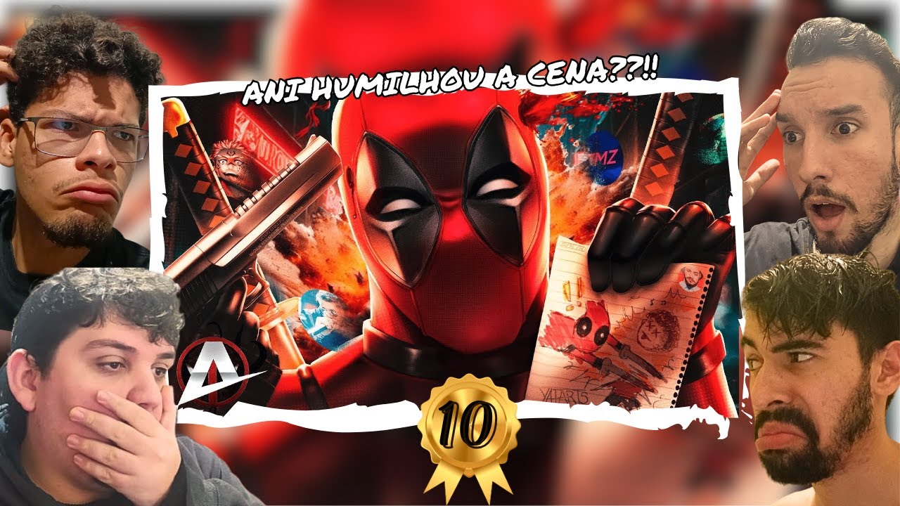 ELE FALOU MAL DE TODO MUNDO?! 😱 | Deadpool (Finge que é Jujutsu) | Ado ado ado | AniRap | REACT