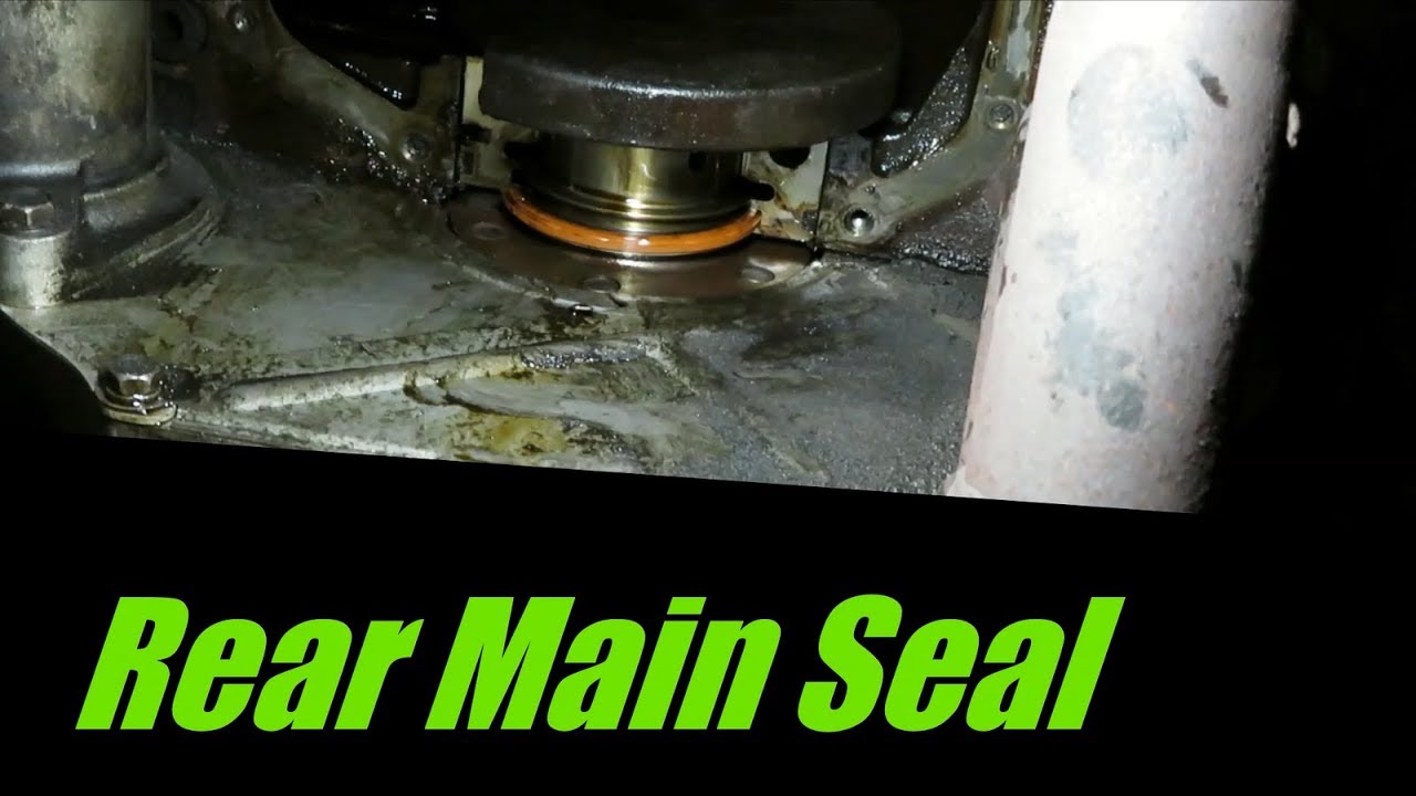 How To Fix & Replace Jeep Rear Main Seal and Oil Pan Gasket Leak