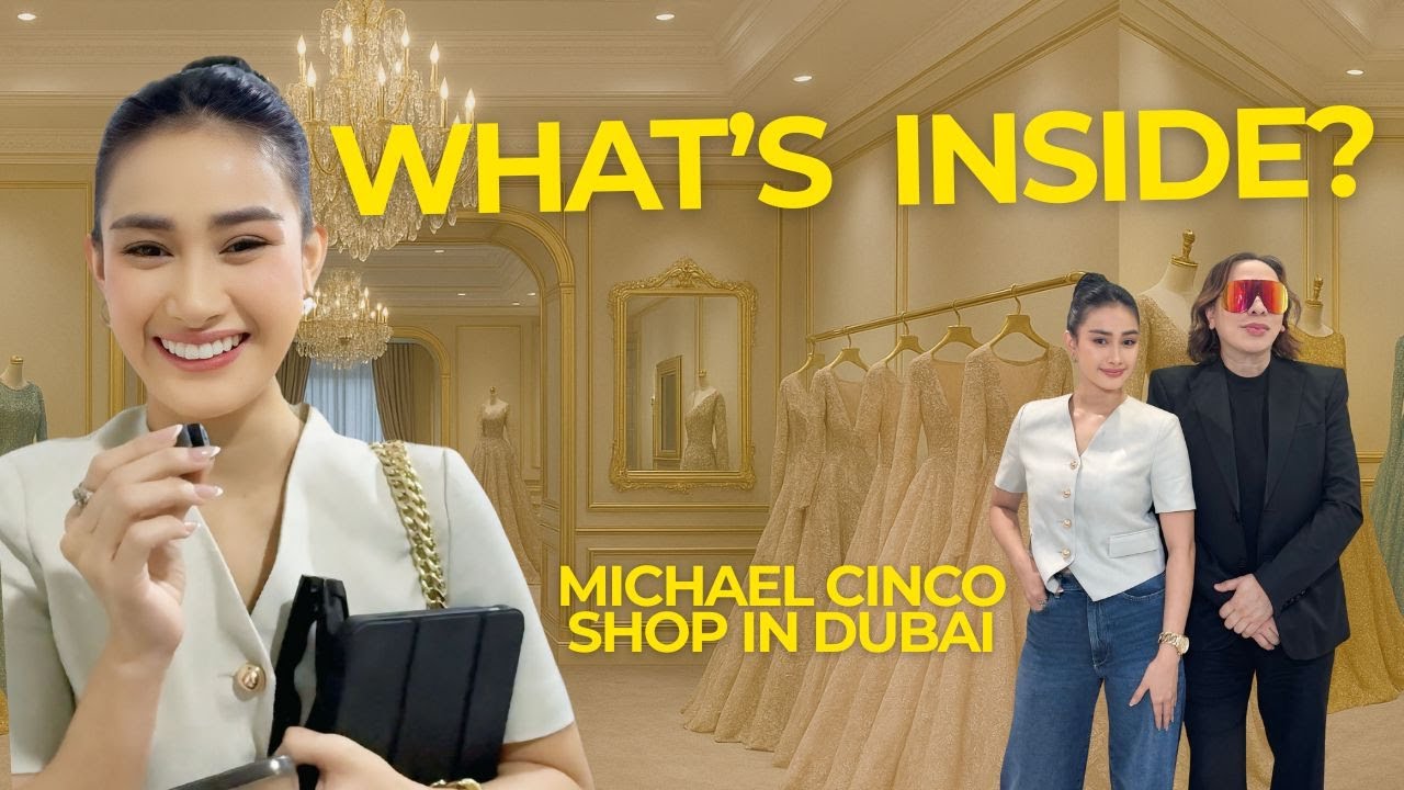 WHAT'S INSIDE MICHAEL CINCO SHOP IN DUBAI | RECHEL IN DUBAI