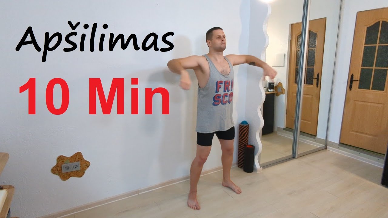 Apšilimo Pratimai Visam Kūnui 10 min