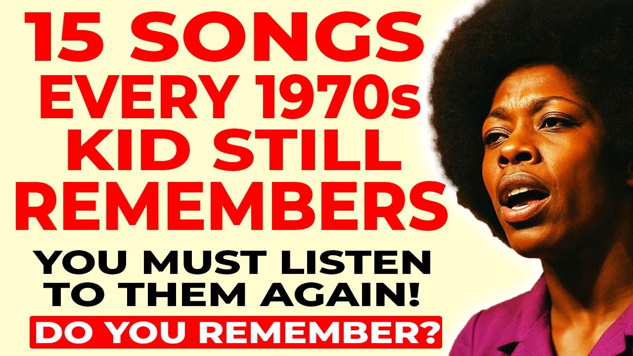 15 R&B Songs ONLY Those Who Grew Up in 70s Remember