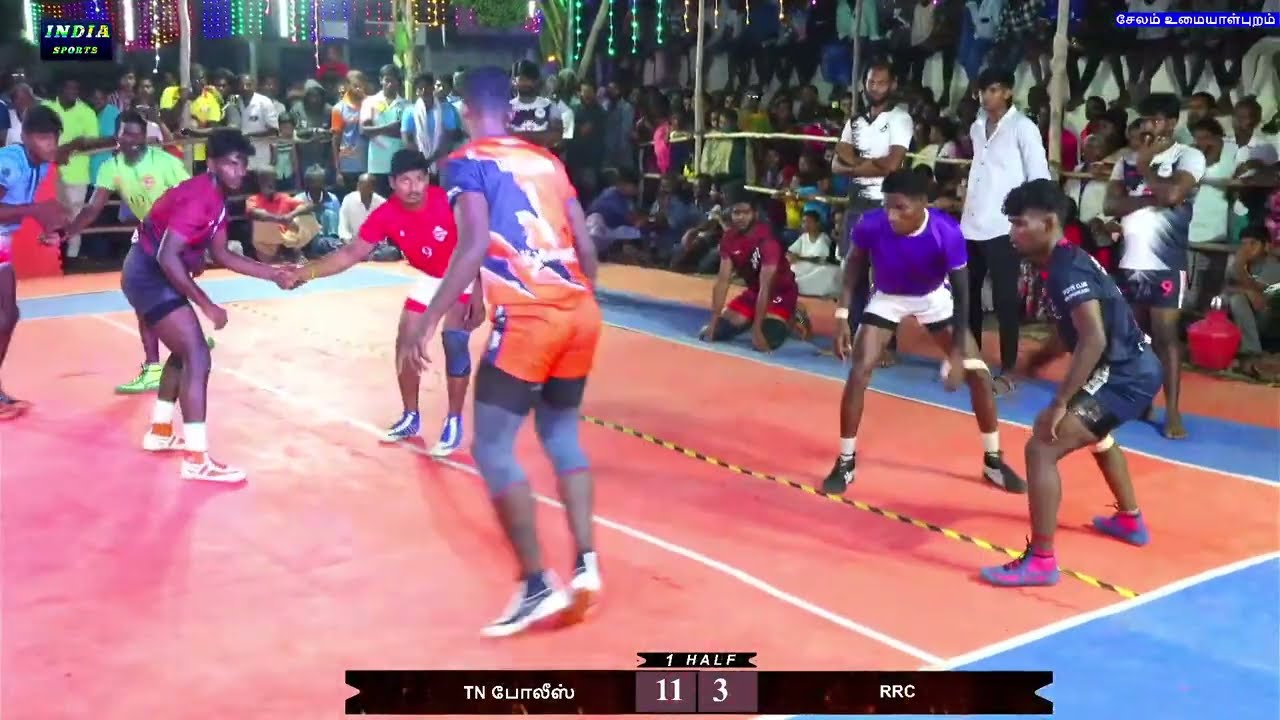 GRAND FINAL -  TN போலீஸ்  vs RRC | உமையாள்புறம் SALEM