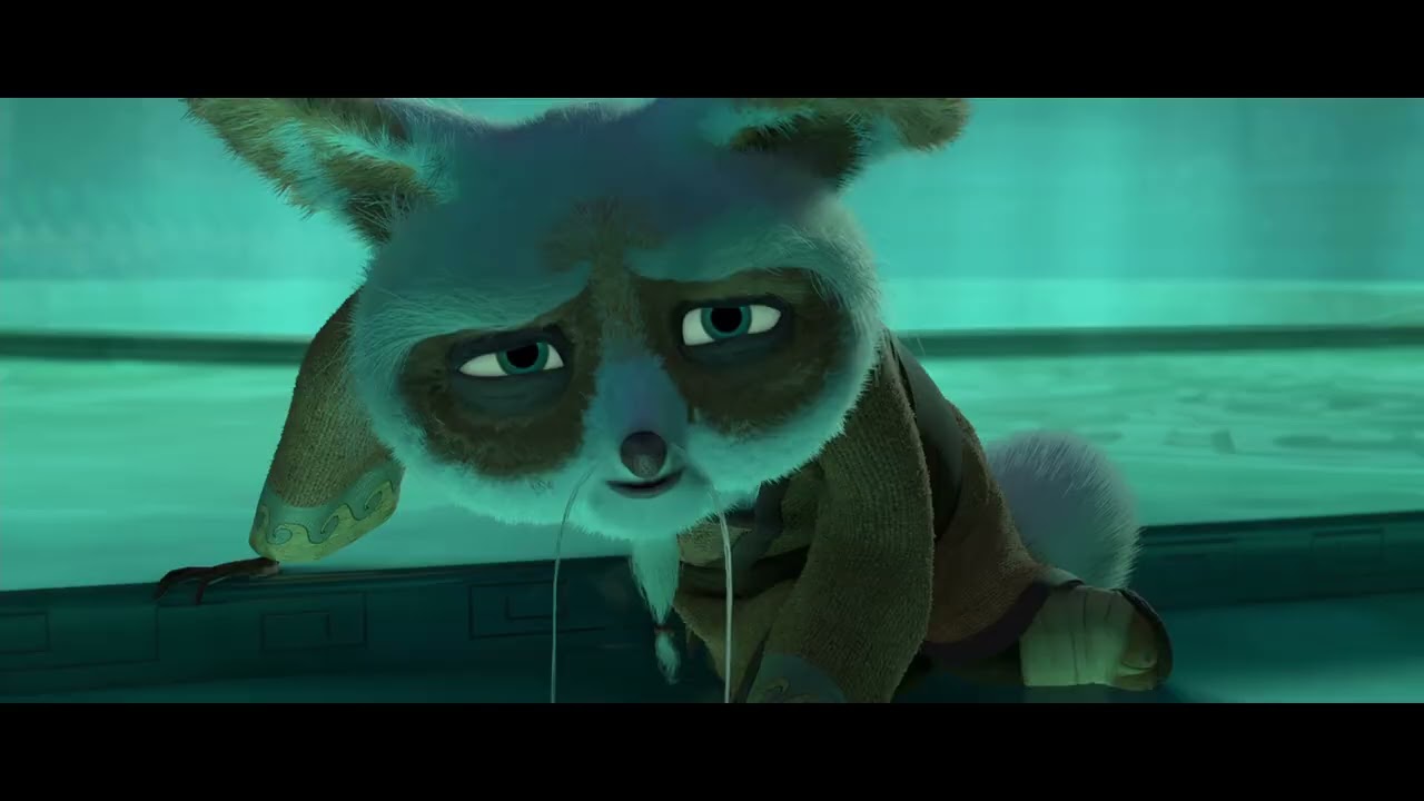 *Kung Fu Panda* Master Shifu and Tai Lung fighting PT 2