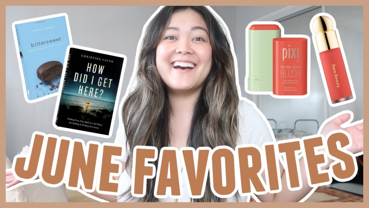 June Favorites (Pixi, LOTS OF BOOKS, The Chosen, Katchy & More!)