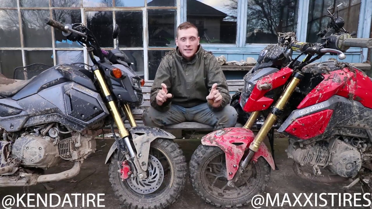 Kenda Big Block VS Maxxis M6024 | Head2Head Review & Comparison | Off-Road Grom Adventure