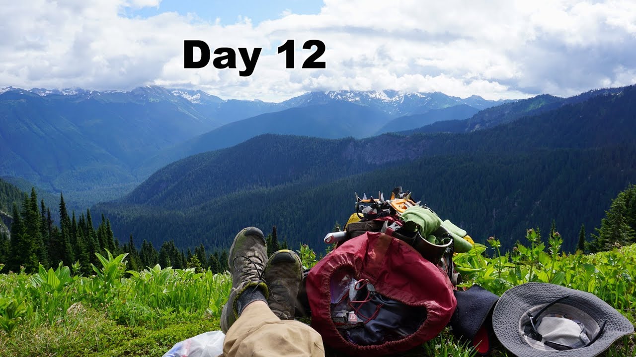 12 PCT - Glacier Peak Wilderness Views, HERE WE GO!!
