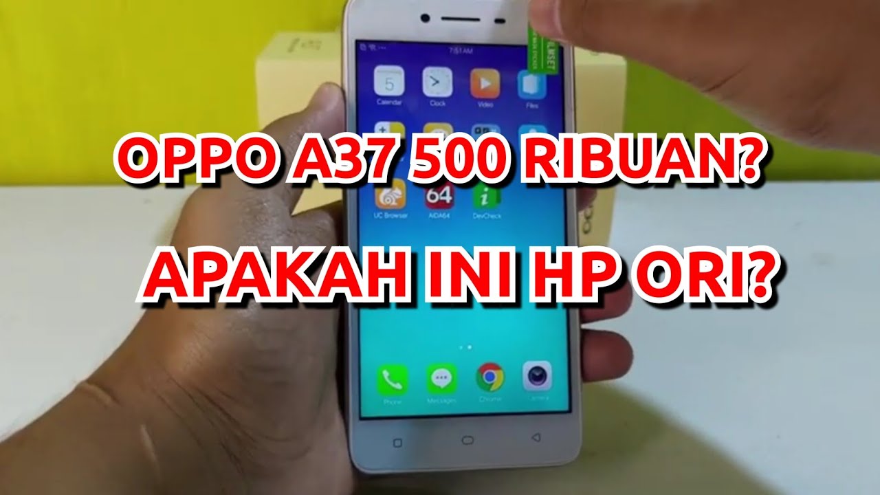 CEK KEASLIAN OPPO A37 500 ribuan. ada NFC. baru pakai 1 HARI udah nemu aja MASALAH. 2022 nih boss !!