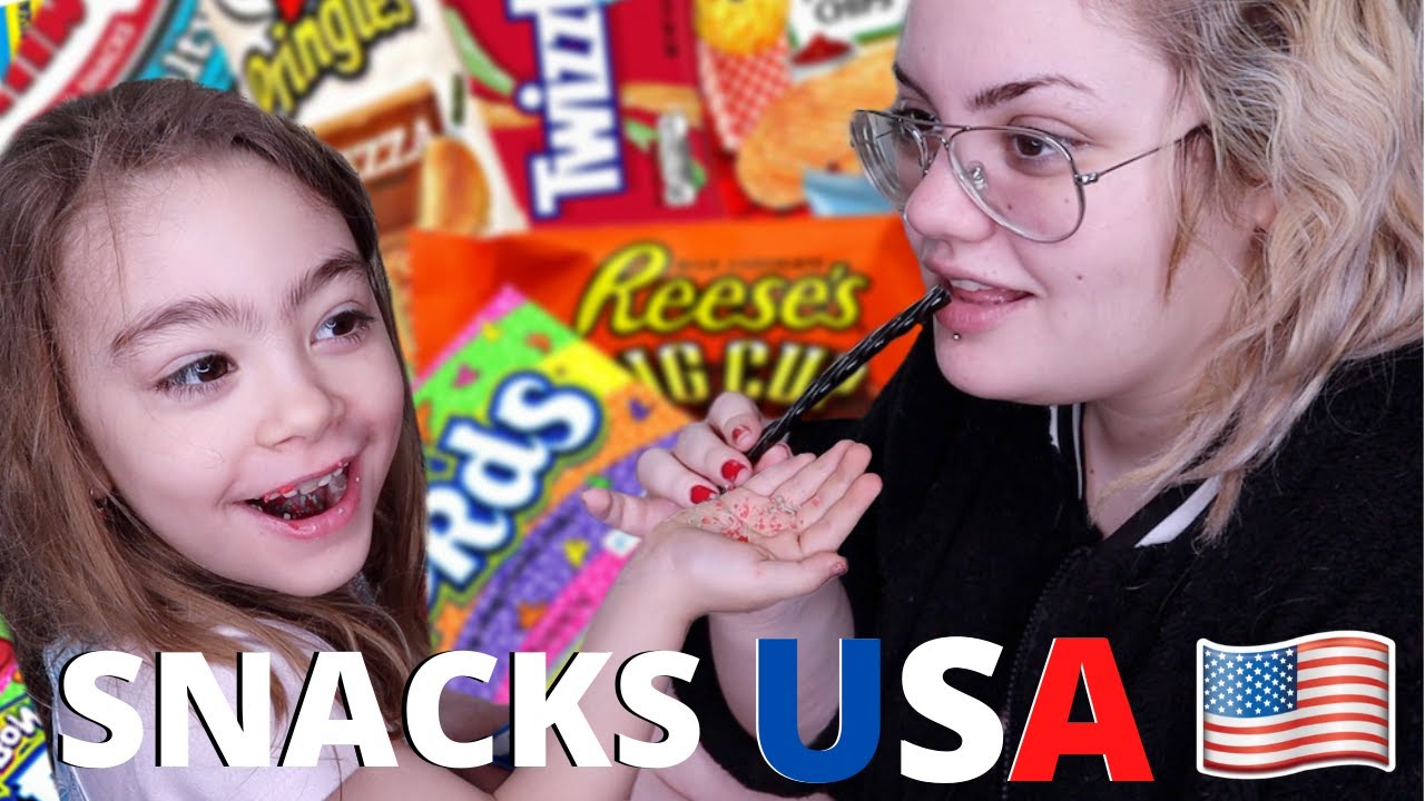 ASSAGGIAMO SNACK AMERICANI STRANISSIMI / chiara paradisi