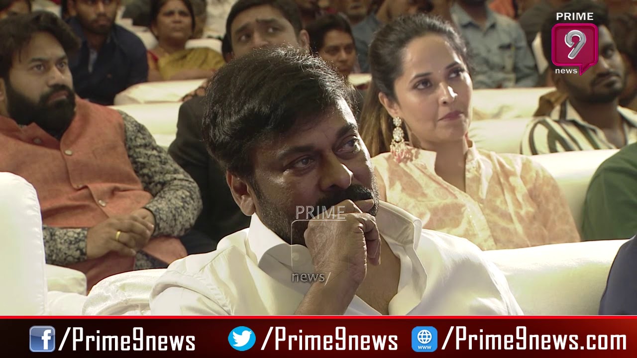 Actor Uttej Emotional Speech About Chiranjeevi | Prime9 News