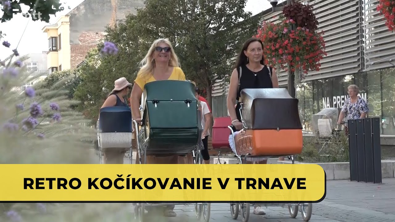 Retro kočíkovanie v Trnave