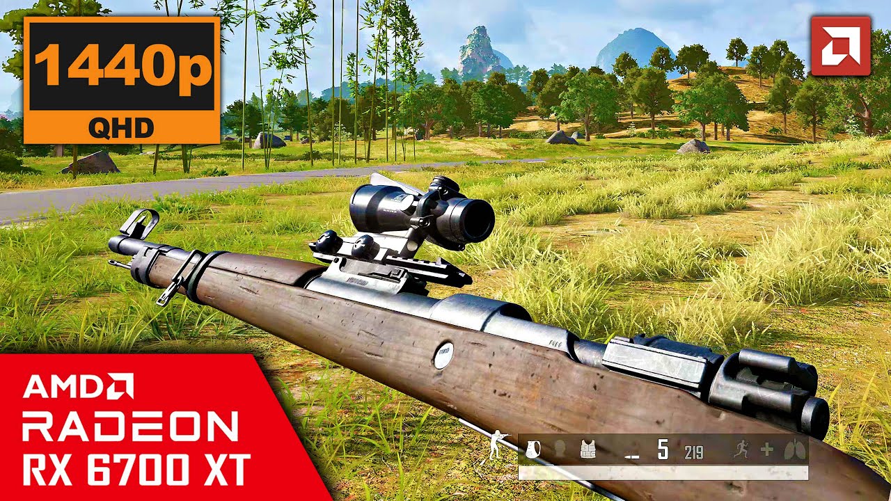 PUBG | 1440p Ultra Settings | AMD Radeon™ RX 6700 XT