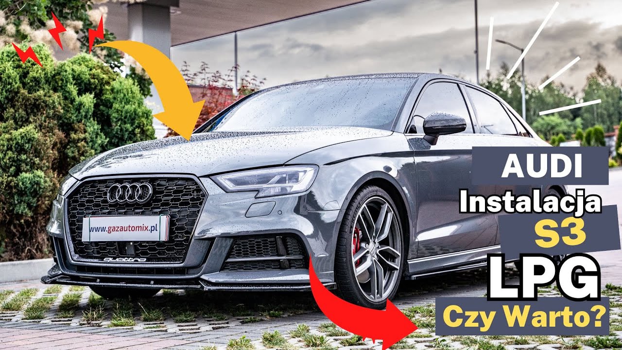 Audi S3 -  Są Supermoce w LPG! Sprawdź jak chodzi 370KM z instalacją LPG!