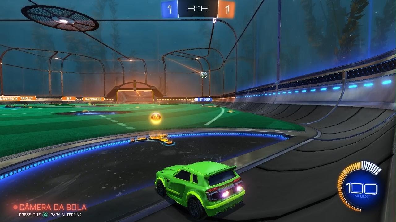 Rocket League bots vs bots 3v4 parte 1