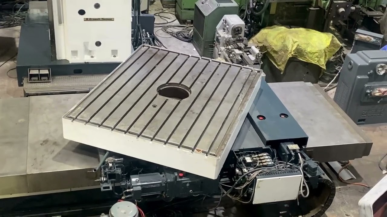 CNC Boring 5 Axis Ernault Somua #prowincorporation #cncboring #5axismachining #usedmachinery