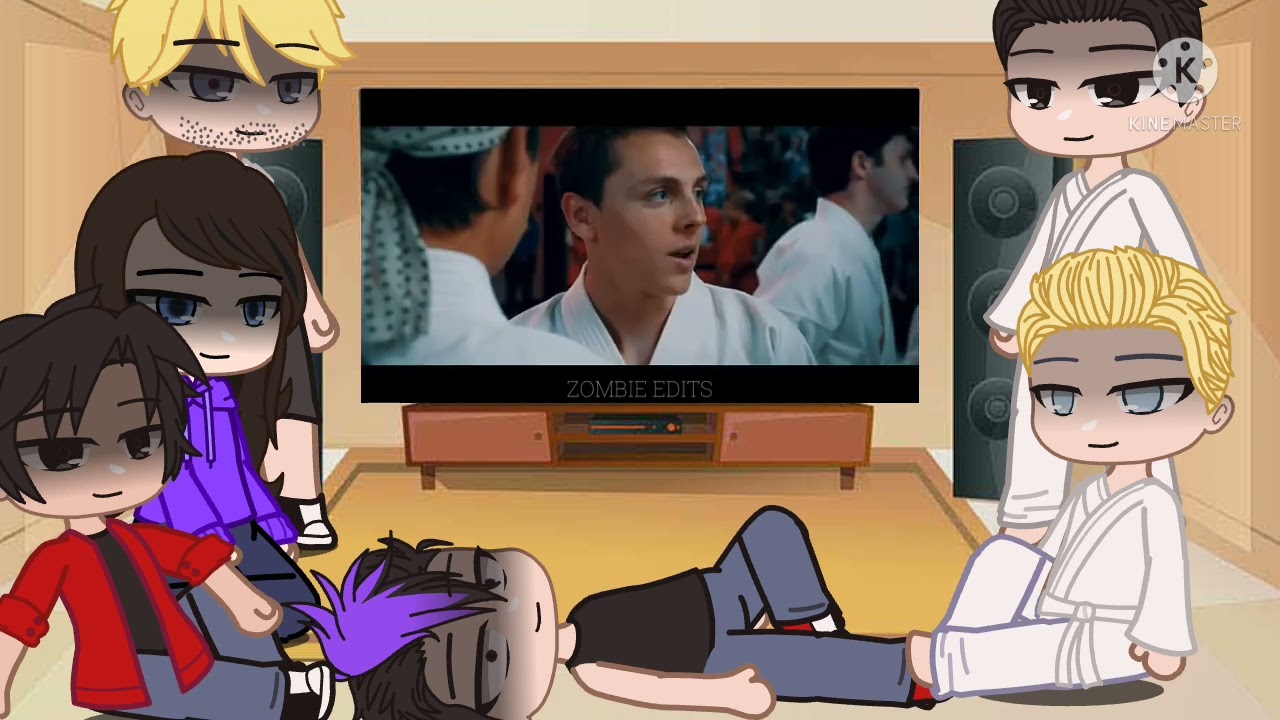 cobra kai react falcão no miagi do