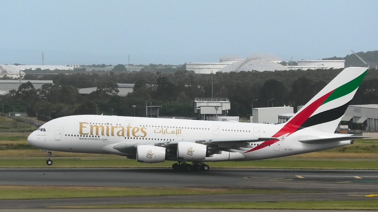 Planespotting at Brisbane Airport | Emirates A380 DIVERSION , Qatar F1 Livery and more