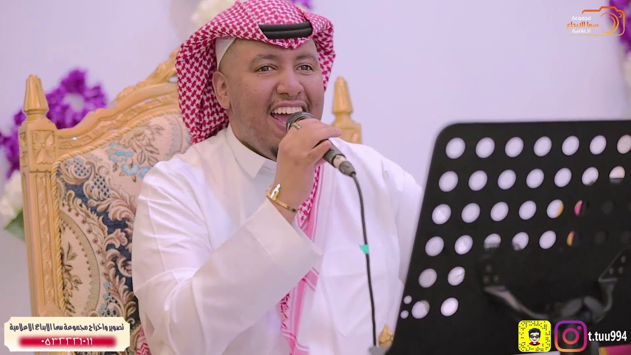 غناء فادي القرني [ وانا اطرد وراهم ] حفل زواج الشاب هتان لافي سعيد طاووس
