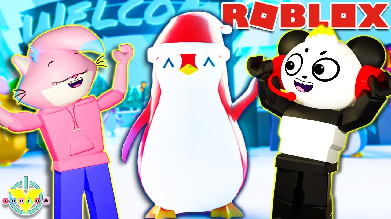 Becoming MAX LEVEL PENGUINS! Let's Play Penguin Tycoon with Alpha Lexa and Combo Panda!!