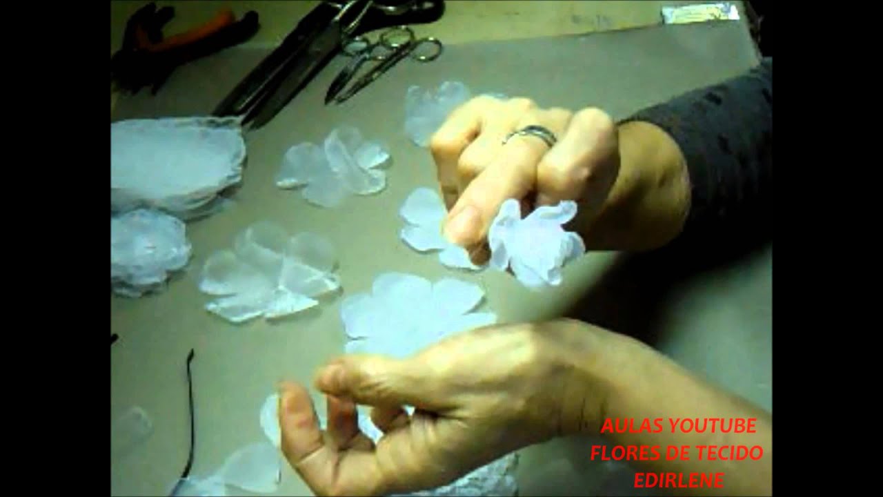 AULA 65: COMO MONTAR FLOR SEM ARAME 