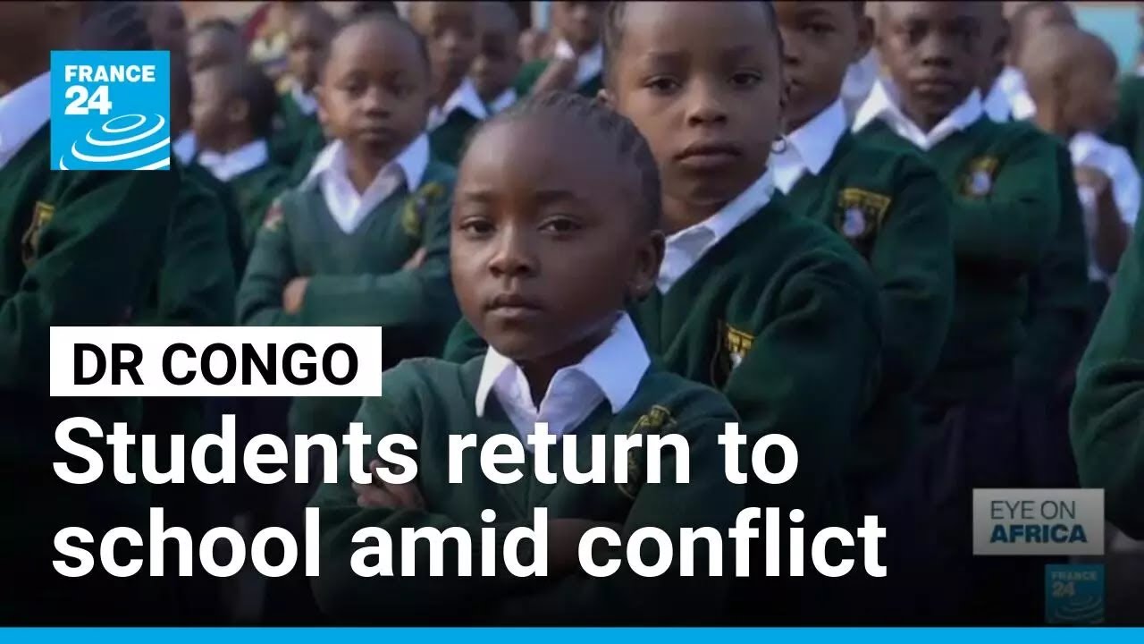 Millions of students return to school in DRC&rsquo;s conflict-affected east &bull; FRANCE 24 English