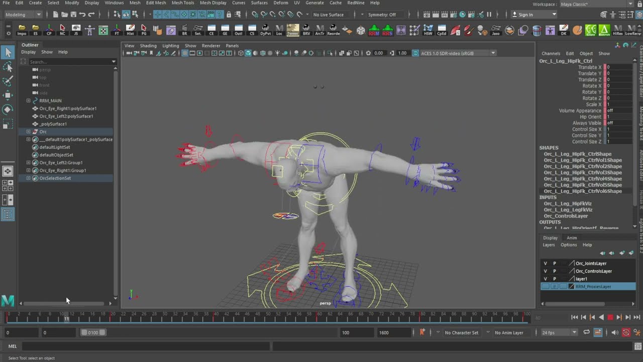 Efficiently Painting Skin Weights in Maya - Creating a Skin Weights Dance