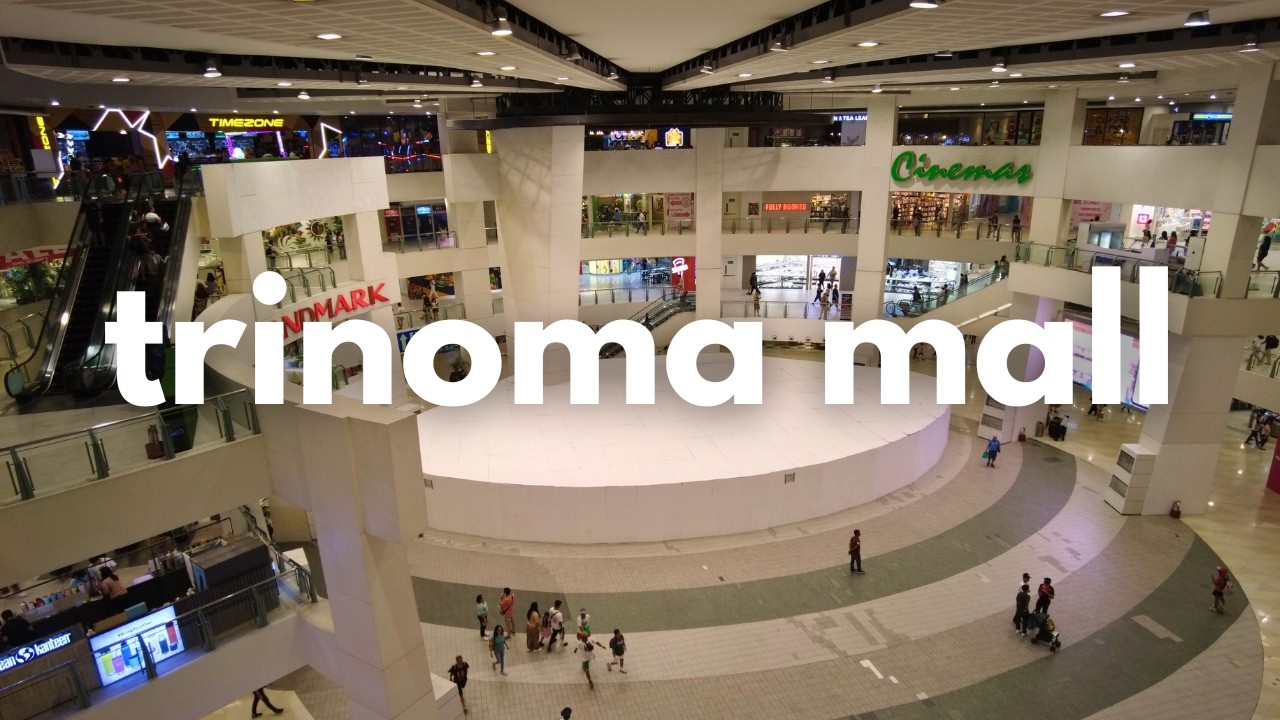 Trinoma Mall Walking Tour 2025 | One of the biggest malls in North Edsa Quezon City!
