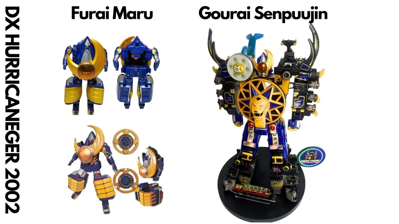 Gourai Senpuujin Gattai / Ninpuu Sentai Hurricaneger - ThunderStorm Megazord / Ninja Storm