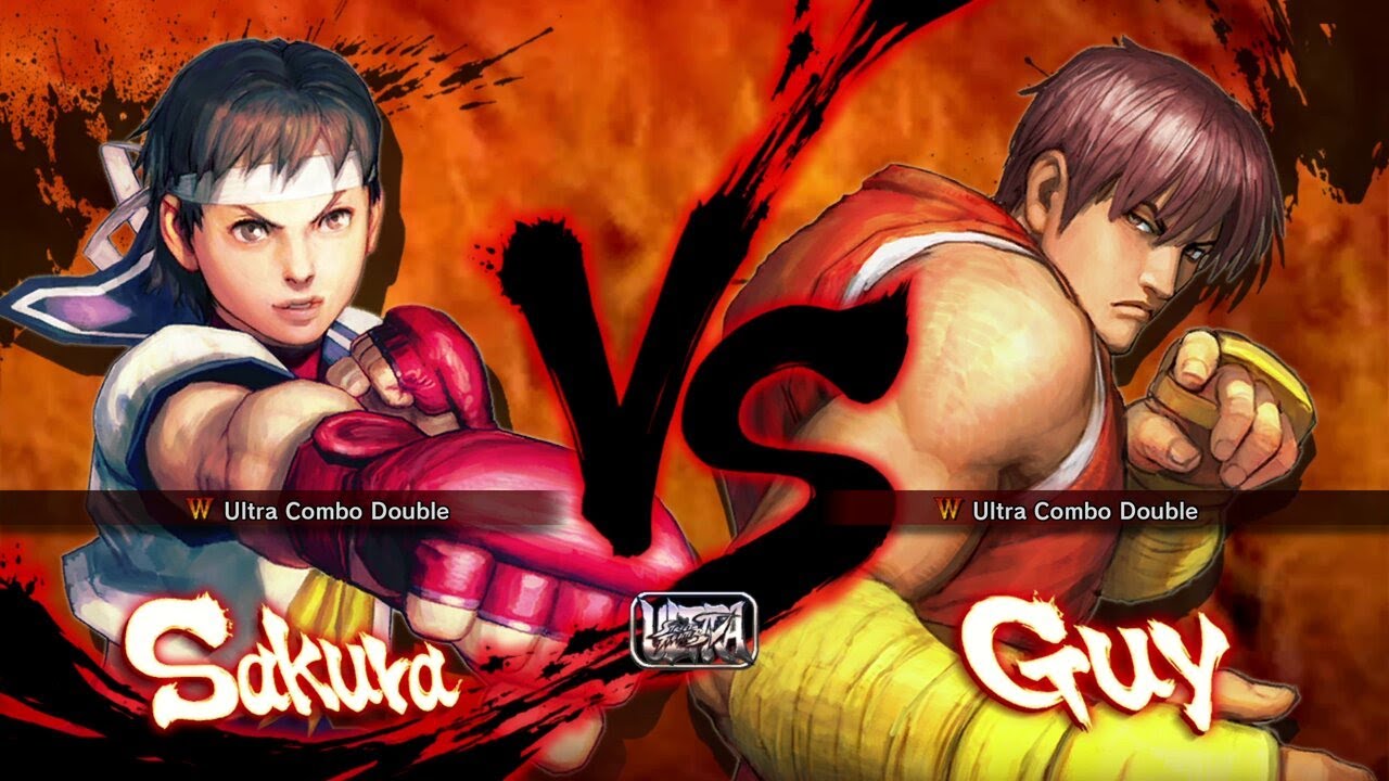 Ultra Street Fighter 4 - Sakura Vs Guy [Hardest]
