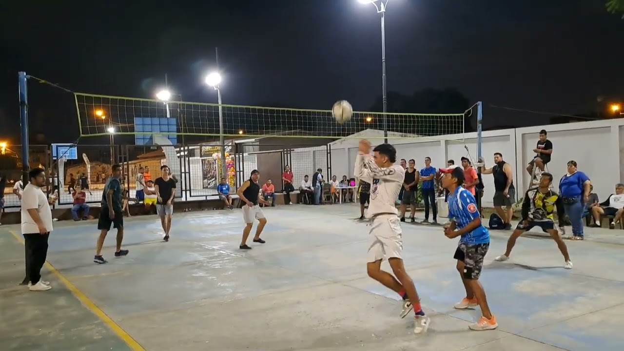 ecuavoley superman partido cara  de haba contra vince  canchas el gallinero sauces 3