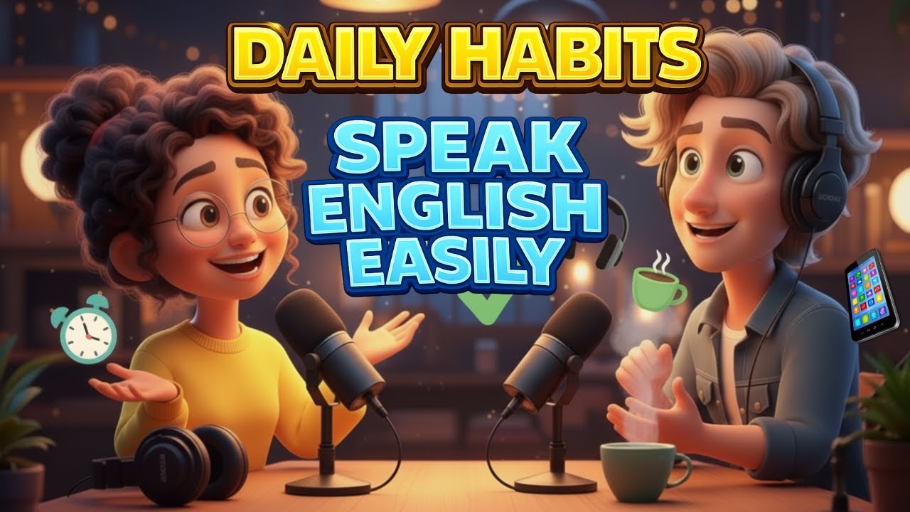 How to Talk About Habits in English | English Conversation Practice