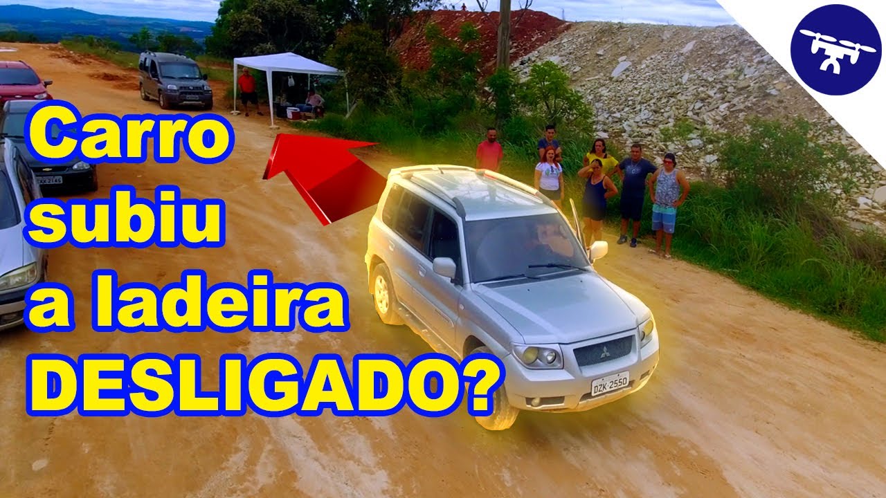 Carro Subiu a Ladeira do Amendoim DESLIGADO - Magia ou Física?