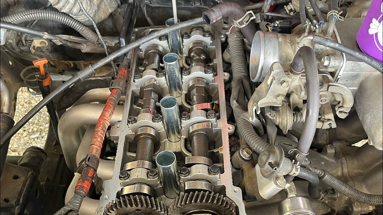 3RZ 1997 Toyota Tacoma 1,500 Mile Valve Clearance Adjustment