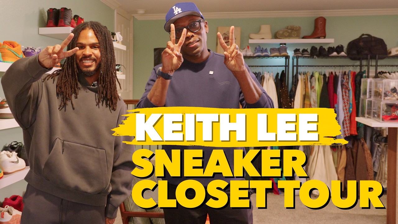 Keith Lee Finally Bought Every Pair He Wanted as a Kid 👟❤️ | Sneaker Closet Tour