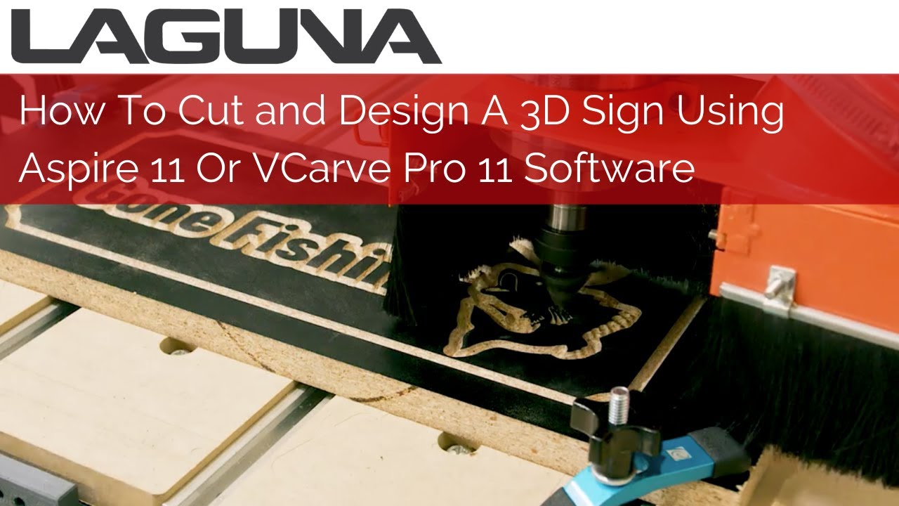Как создать 3D-вывеску с помощью программ Aspire V11 или VCarve Pro 11 | Учебное пособие по прогр...