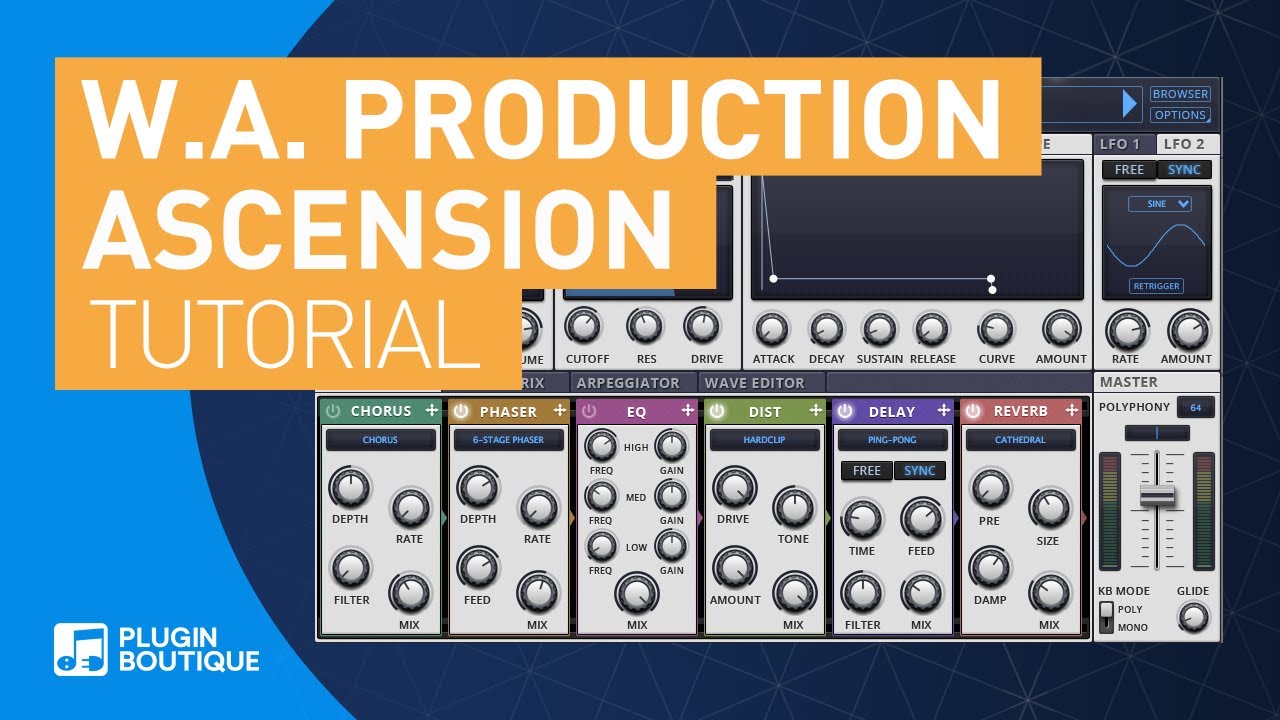 Ascension by W.A. Production | Steve Aoki Lead Synth Tutorial | 