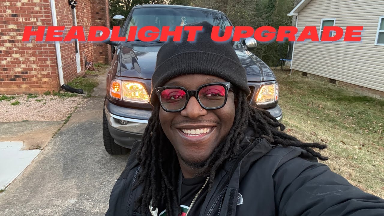 Upgrading the Headlights on My 2002 Ford F-150 (Bluey)