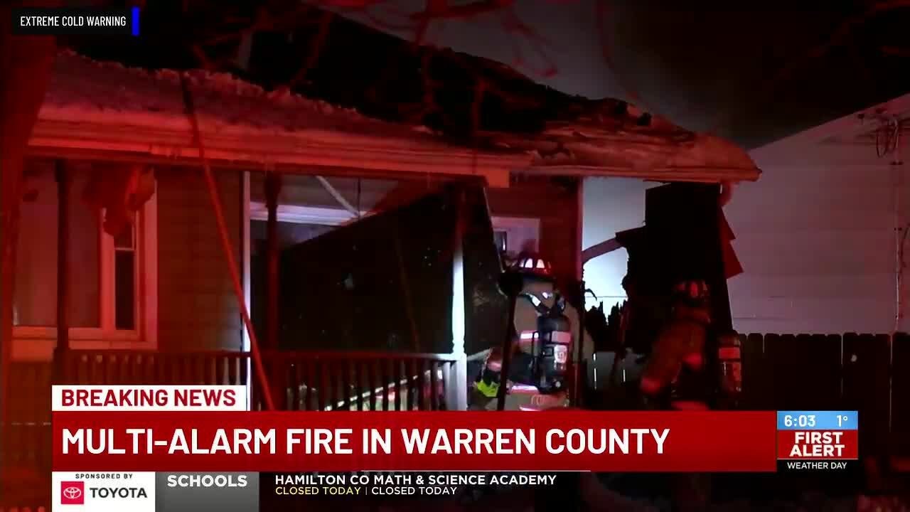 Fire destroys Warren County home