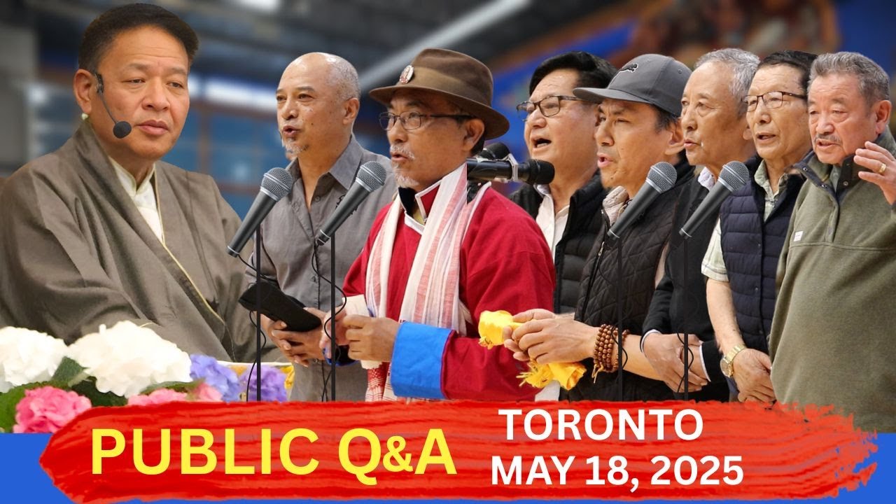 Full Q&A Session, May 18, 2025, Sikyong Penpa Tsering, Toronto Tibetan Community Event