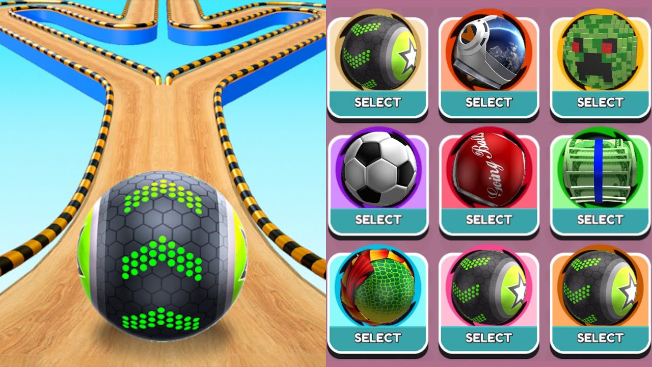 Going Balls Speedrun, Funny Fails Vs Challenge, Portal Run, Hard Level Android, iOS Gameplay 43
