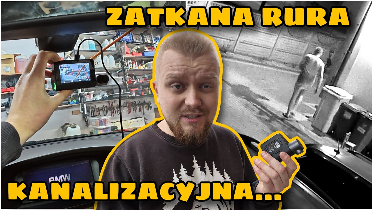 KĄPIEL tylko NA DWORZE.., ale ma już doświadczenie!! Montaż kamerki w samochodzie!!Odc.450 