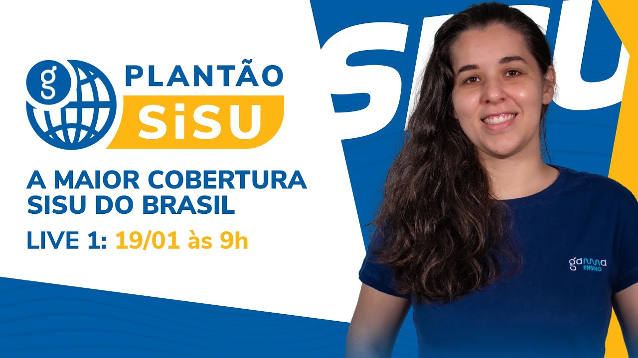 Plantão SiSU 2026 | DIA 1 • 19/01