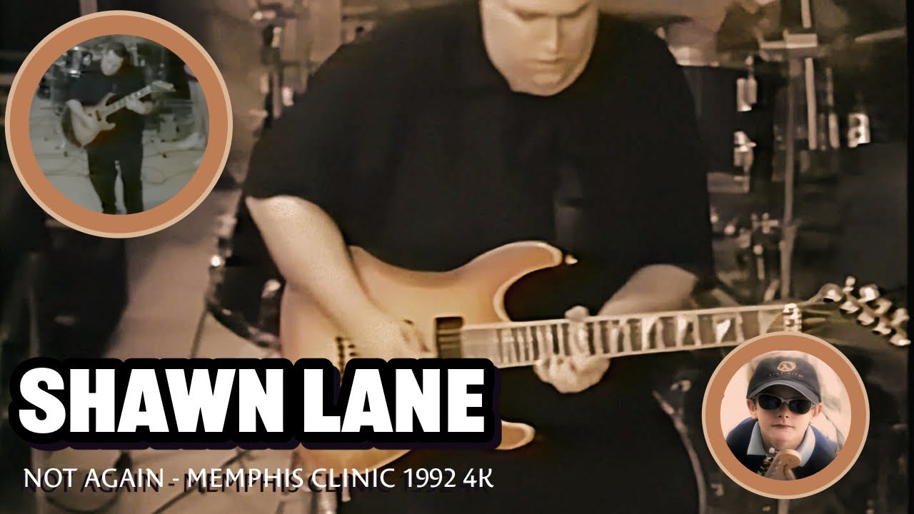 Shawn Lane: Not Again - Memphis clinic 1992 4K