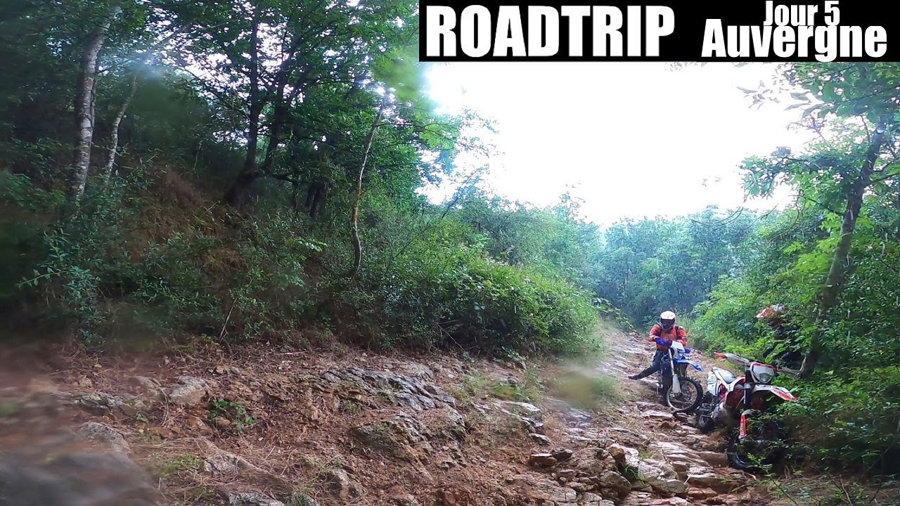 Road trip Enduro Auvergne 2020 - Dernier jour