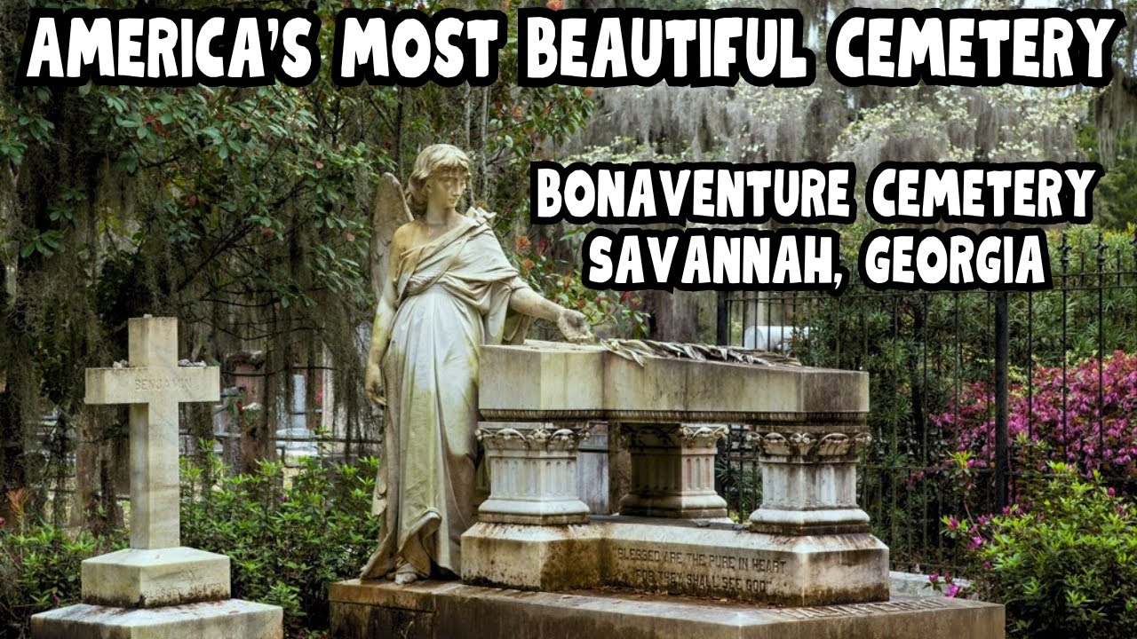 History and Celebrity Gravesites at Bonaventure Cemetery in Savannah Georgia